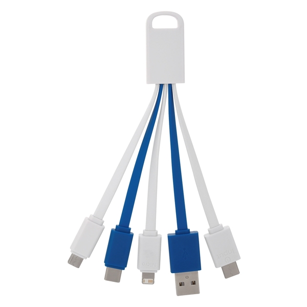 5-in-1 Cosmo charging buddy with various connectors for keeping phones and... from ASI 61125 Hit Promotional Products / Hit®