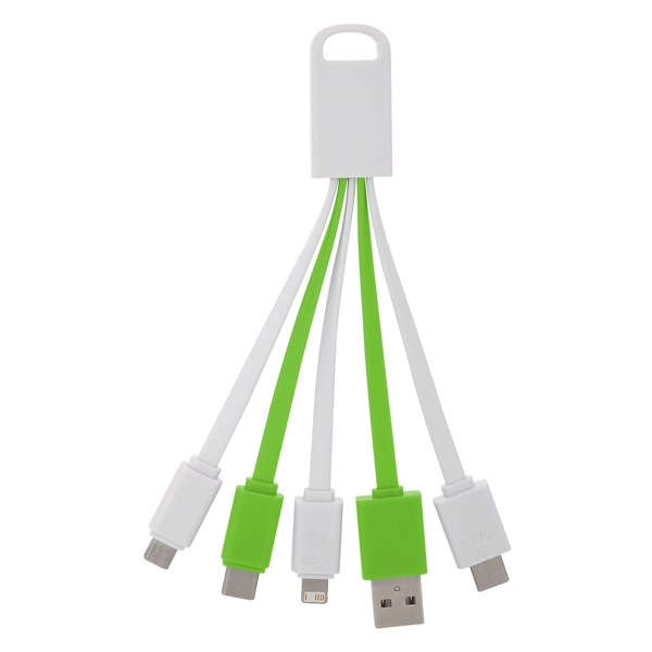 5-in-1 Cosmo charging buddy with various connectors for keeping phones and... from ASI 61125 Hit Promotional Products / Hit®