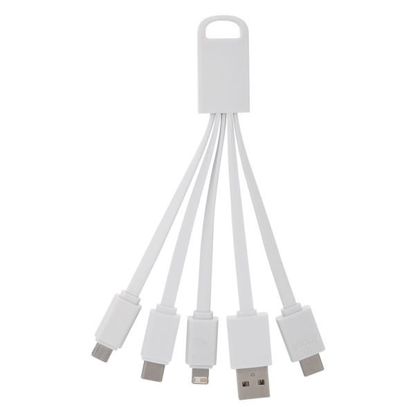 5-in-1 Cosmo charging buddy with various connectors for keeping phones and... from ASI 61125 Hit Promotional Products / Hit®