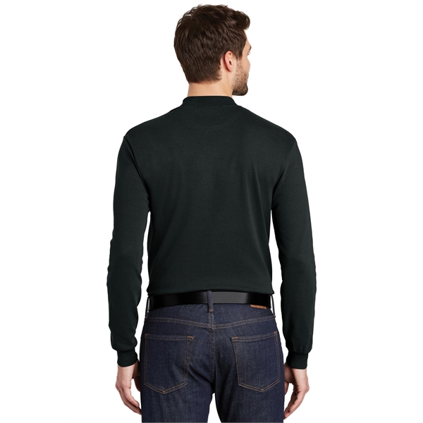 Port Authority Interlock Knit Mock Turtleneck.... from ASI 84863 SanMar