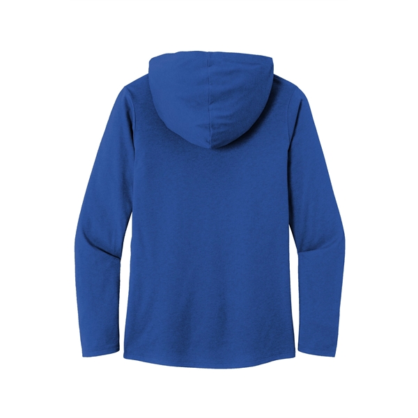 District Women's Perfect Tri Long Sleeve Hoodie.... from ASI 84863 SanMar