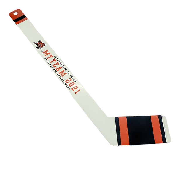 Double sided, powder coated metal shaped hockey stick imprinted in 4cp.... from ASI 76797 Pelican Graphics / Pelican Lures
