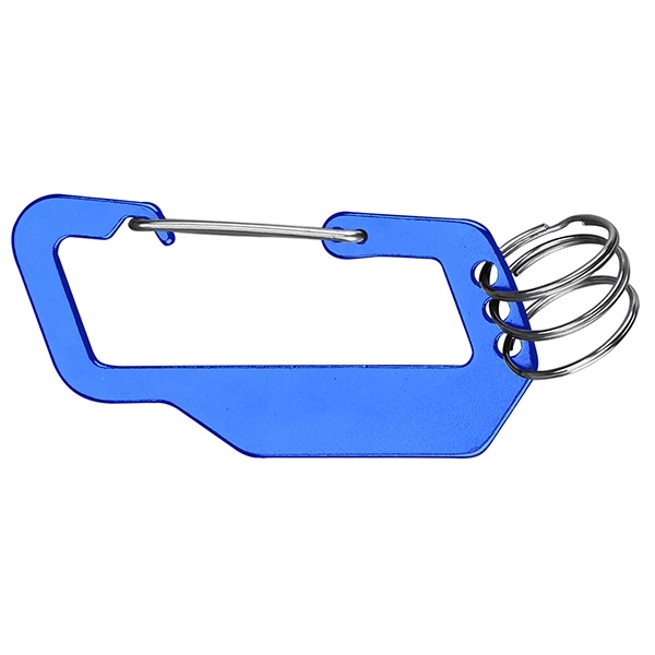 Carabiner with 3 Key Rings... from ASI 74585 Nu Promo International / Nu Promo Line