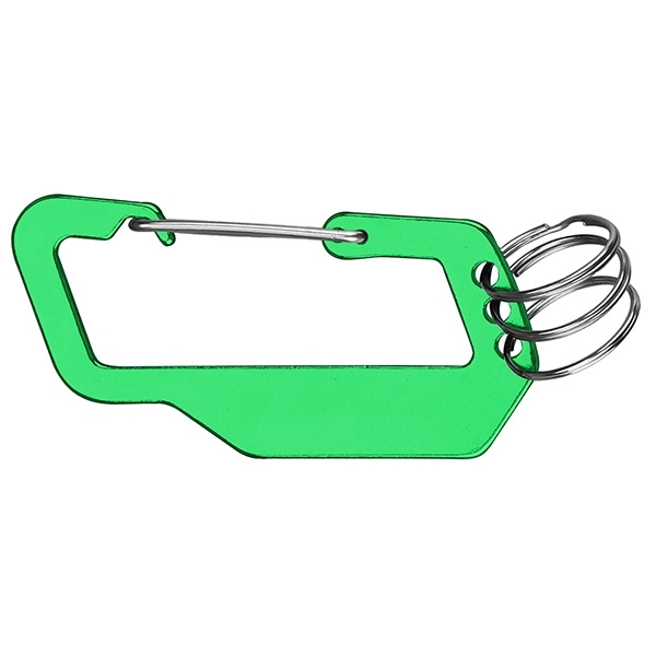 Carabiner with 3 Key Rings... from ASI 74585 Nu Promo International / Nu Promo Line