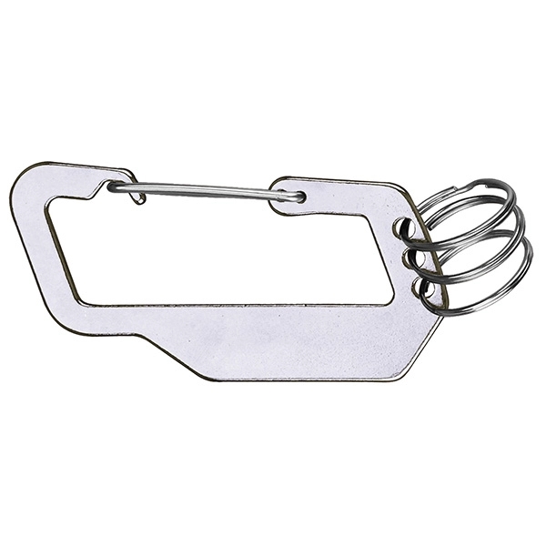 Carabiner with 3 Key Rings... from ASI 74585 Nu Promo International / Nu Promo Line
