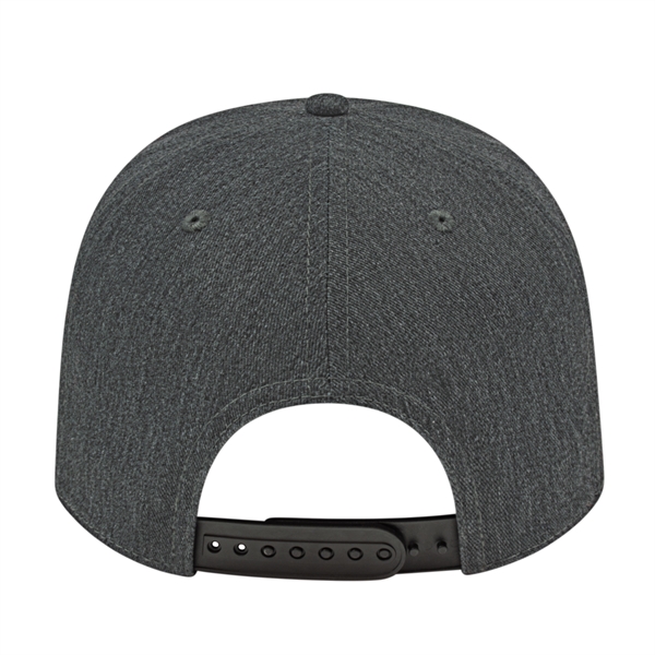 Medium profile six-panel cap made from recycled cotton-polyester twill blend with... from ASI 43792 Cap America Inc