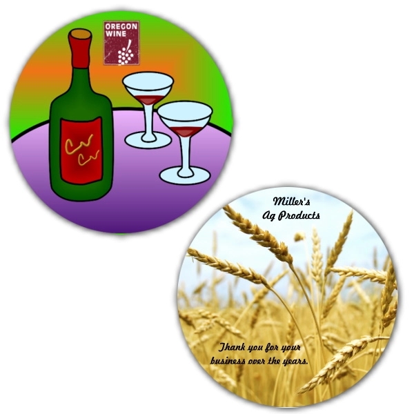 Rubber coaster - 3 3/4" round.... from ASI 76797 Pelican Graphics / Pelican Lures