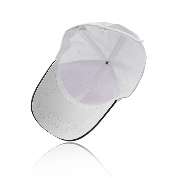 100% cotton, 6-panel structured baseball cap with curved sandwich-style visor and... from ASI 39552 BEL Promo