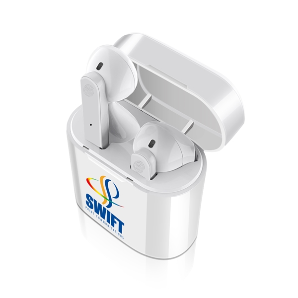 The Simi TWS Touch Earbuds are small, light, and easy to... from ASI 90154 Sunjoy Group Inc