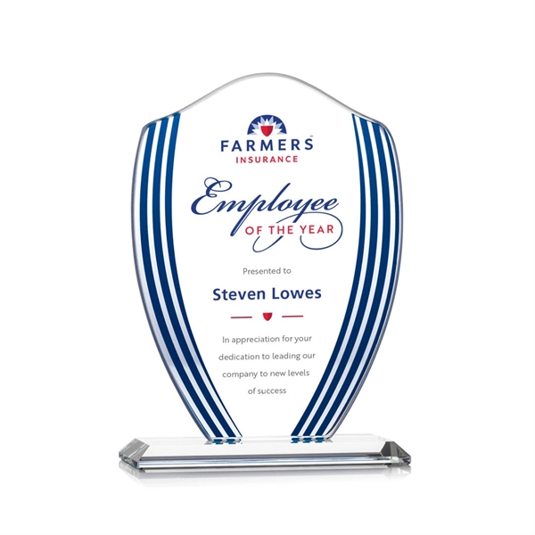 The Margate Starfire Award features a beautiful shield design with reflective... from ASI 84592 St Regis Group / St Regis