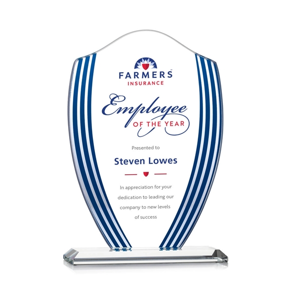 The Margate Starfire Award features a beautiful shield design with reflective... from ASI 84592 St Regis Group / St Regis