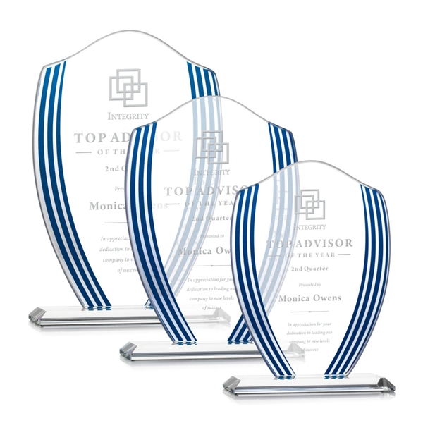 The Margate Starfire Award features a beautiful shield design with reflective... from ASI 84592 St Regis Group / St Regis