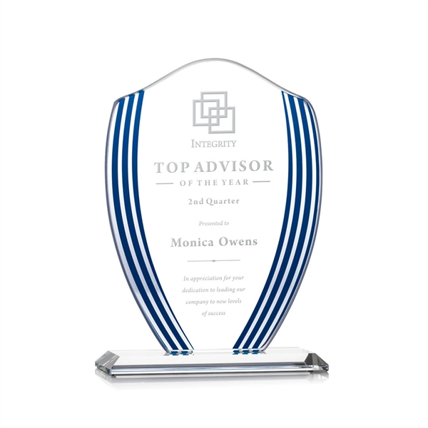 The Margate Starfire Award features a beautiful shield design with reflective... from ASI 84592 St Regis Group / St Regis