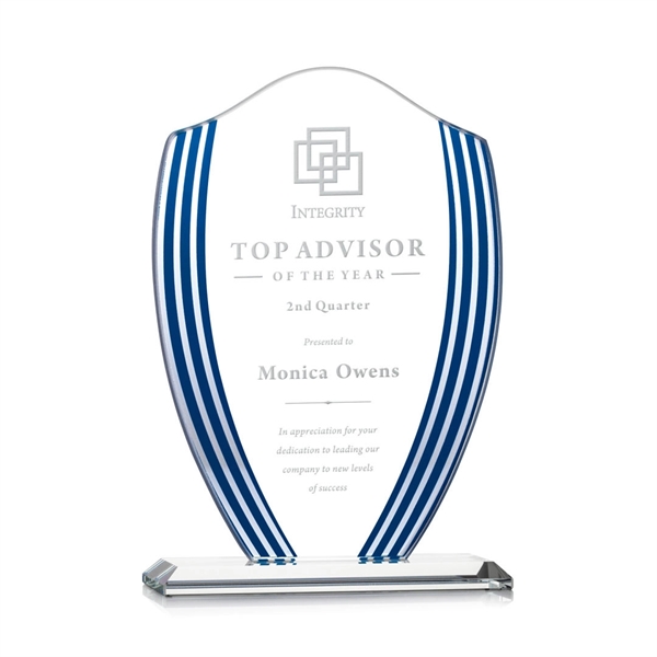 The Margate Starfire Award features a beautiful shield design with reflective... from ASI 84592 St Regis Group / St Regis