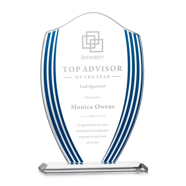 The Margate Starfire Award features a beautiful shield design with reflective... from ASI 84592 St Regis Group / St Regis