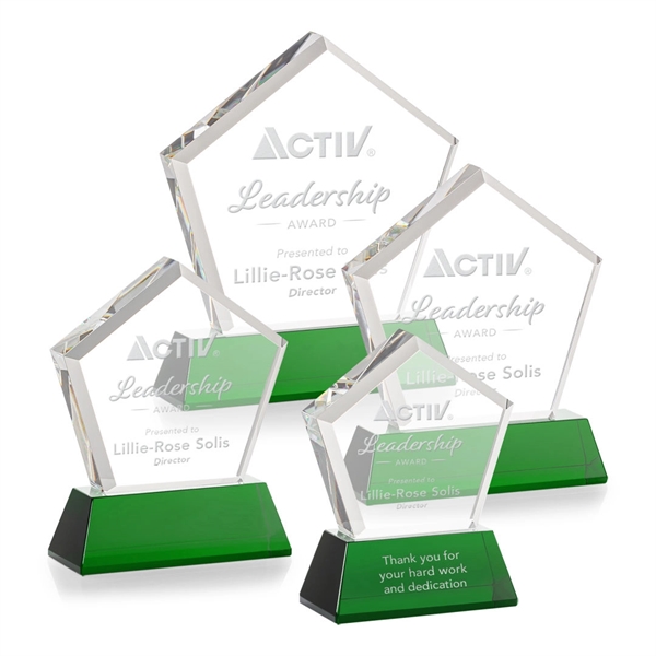 The Genosee Award on Base features a sparkling faceted extra-thick Optical... from ASI 84592 St Regis Group / St Regis