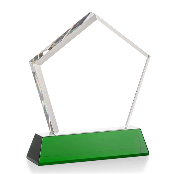 The Genosee Award on Base features a sparkling faceted extra-thick Optical... from ASI 84592 St Regis Group / St Regis