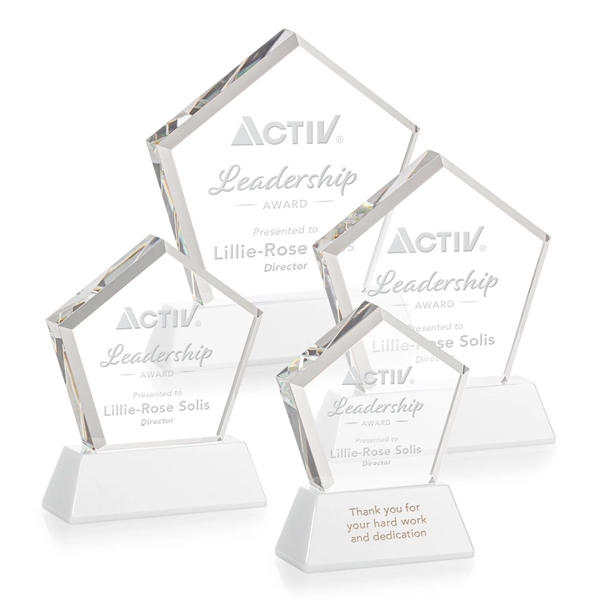 The Genosee Award on Base features a sparkling faceted extra-thick Optical... from ASI 84592 St Regis Group / St Regis