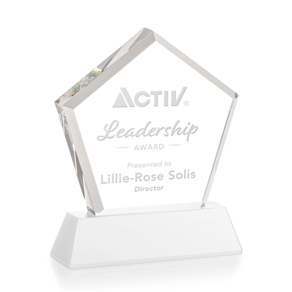 The Genosee Award on Base features a sparkling faceted extra-thick Optical... from ASI 84592 St Regis Group / St Regis