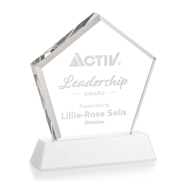 The Genosee Award on Base features a sparkling faceted extra-thick Optical... from ASI 84592 St Regis Group / St Regis