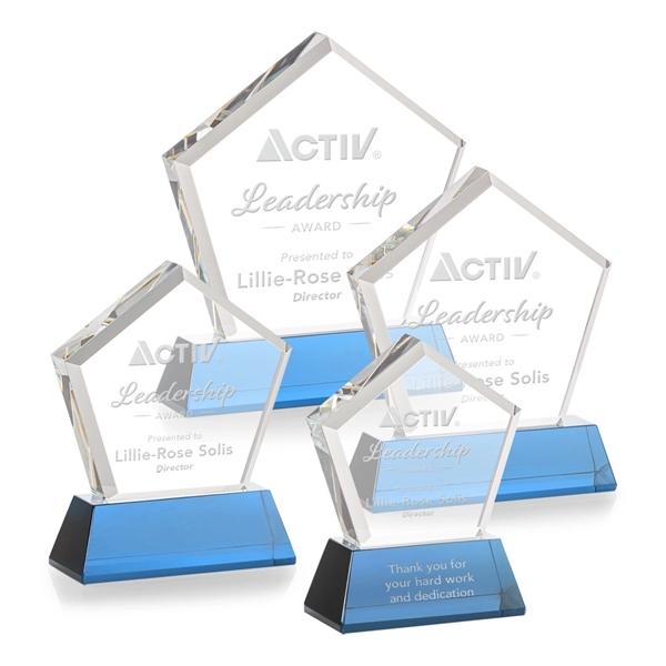 The Genosee Award on Base features a sparkling faceted extra-thick Optical... from ASI 84592 St Regis Group / St Regis