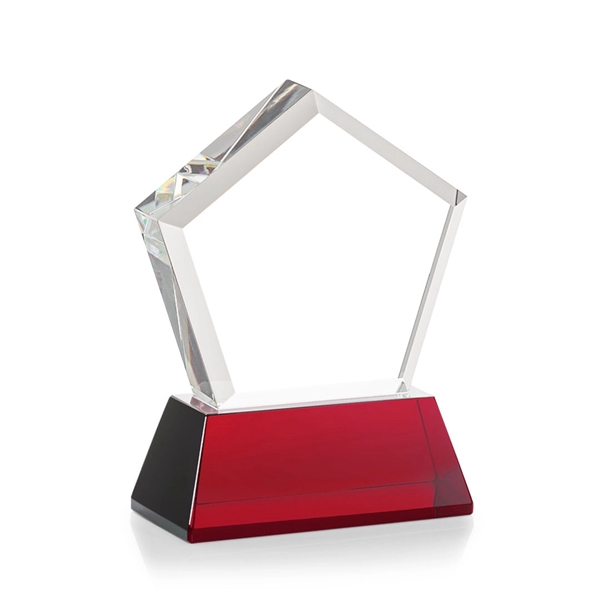 The Genosee Award on Base features a sparkling faceted extra-thick Optical... from ASI 84592 St Regis Group / St Regis