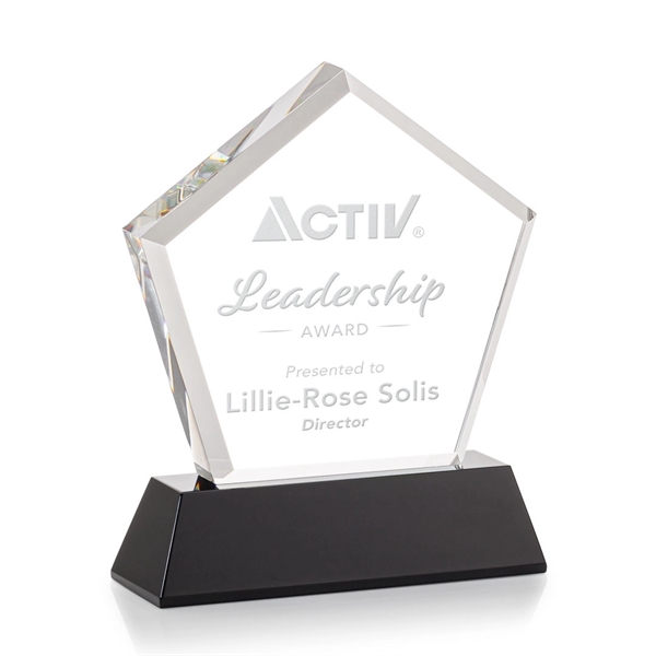 The Genosee Award on Base features a sparkling faceted extra-thick Optical... from ASI 84592 St Regis Group / St Regis