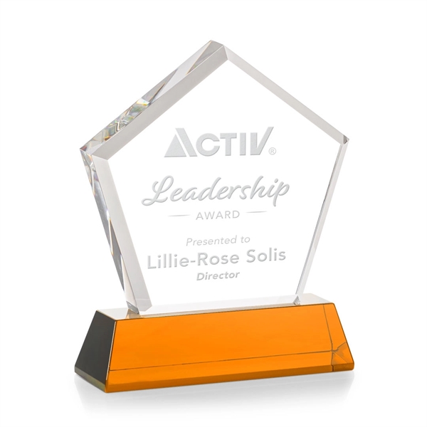 The Genosee Award on Base features a sparkling faceted extra-thick Optical... from ASI 84592 St Regis Group / St Regis