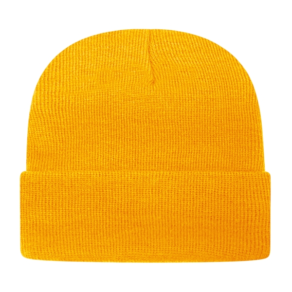 Tompkin knit cap with cuff in assorted colors.... from ASI 43792 Cap America Inc