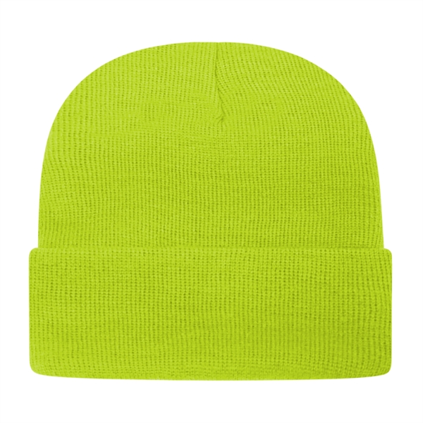 Tompkin knit cap with cuff in assorted colors.... from ASI 43792 Cap America Inc