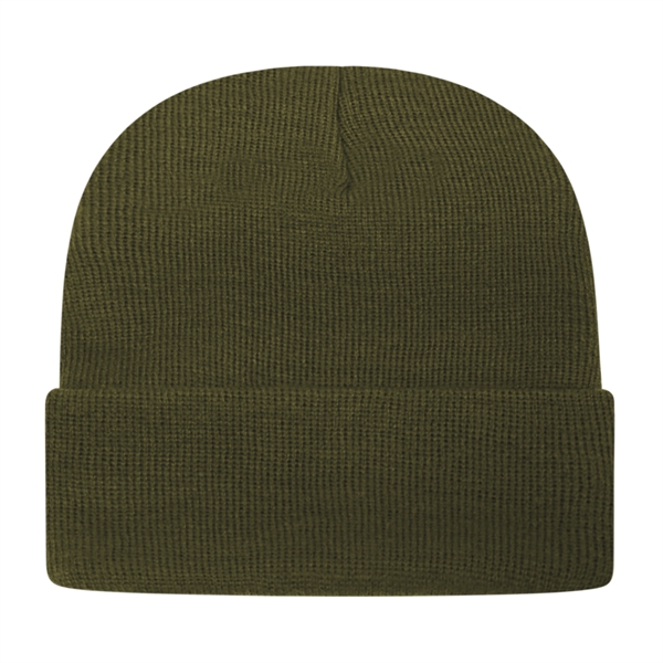 Tompkin knit cap with cuff in assorted colors.... from ASI 43792 Cap America Inc