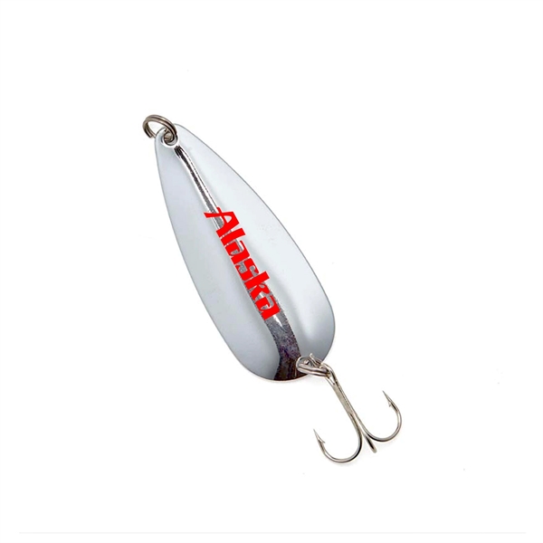 2.25" small spoon steel fishing lure in assorted colors.... from ASI 63549 Jornik Manufacturing Corp / Jornik