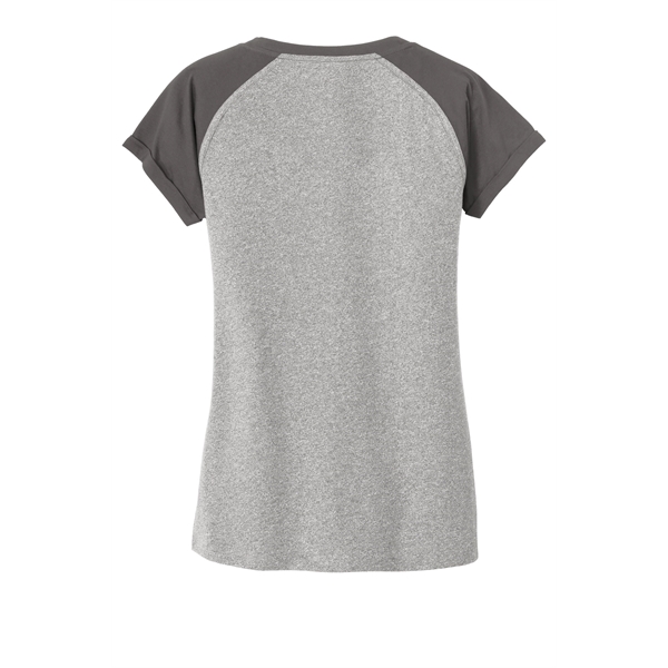 New Era Ladies Heritage Blend Varsity Tee.... from ASI 84863 SanMar