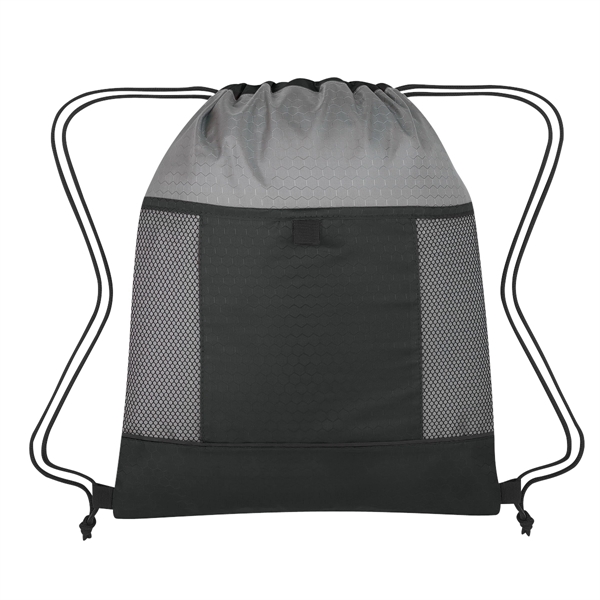 Honeycomb Ripstop Drawstring Bag.  Made of 420 Denier Ripstop. ... from ASI 61125 Hit Promotional Products / Hit®