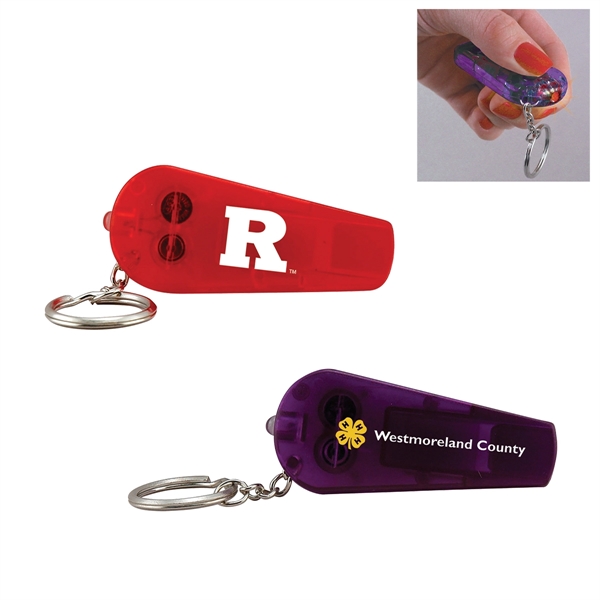 Light up whistle key tag with red light.... from ASI 62190 Illini