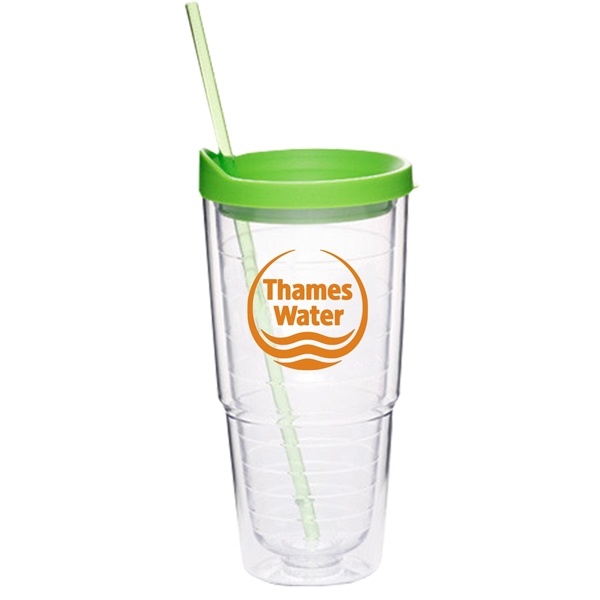 16 oz Double Wall Insulated Tumbler. BPA Free... from ASI 80060 VisionUSA