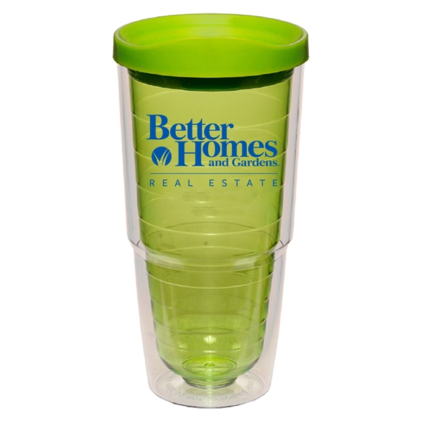 24oz Double Wall Insulated Tumbler. BPA Free... from ASI 80060 VisionUSA