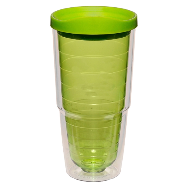 24oz Double Wall Insulated Tumbler. BPA Free... from ASI 80060 VisionUSA