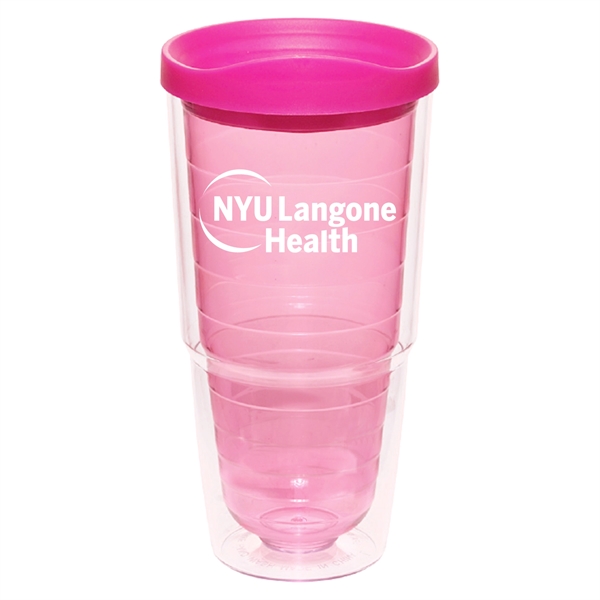 24oz Double Wall Insulated Tumbler. BPA Free... from ASI 80060 VisionUSA