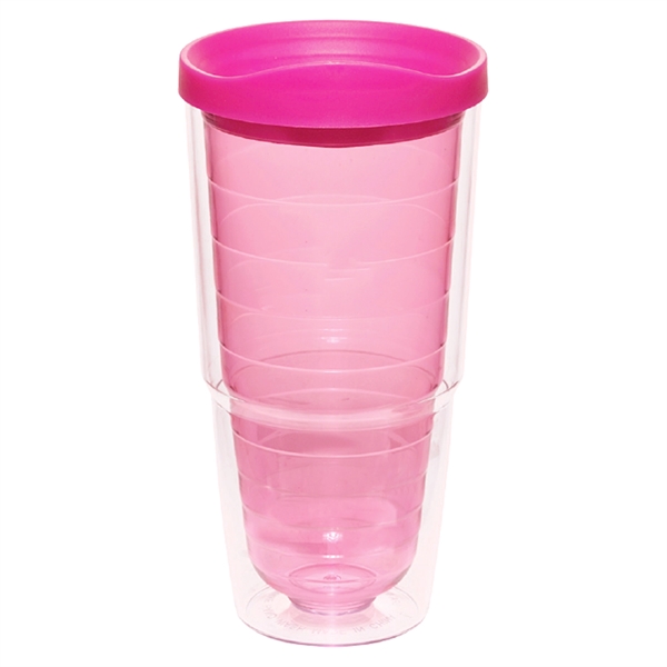 24oz Double Wall Insulated Tumbler. BPA Free... from ASI 80060 VisionUSA