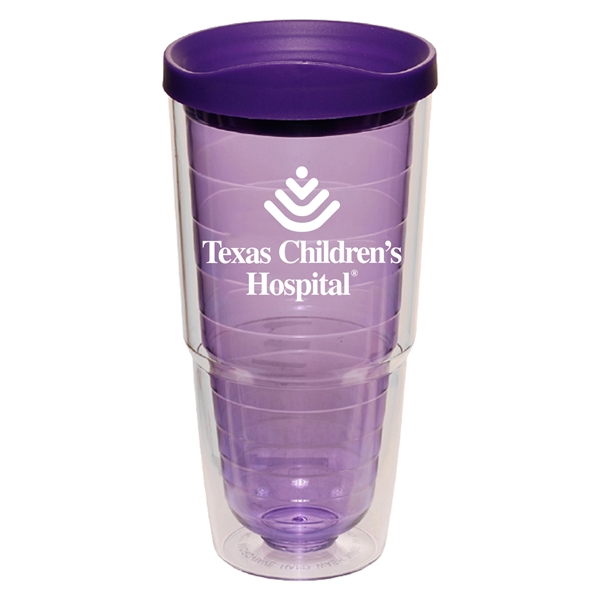 24oz Double Wall Insulated Tumbler. BPA Free... from ASI 80060 VisionUSA