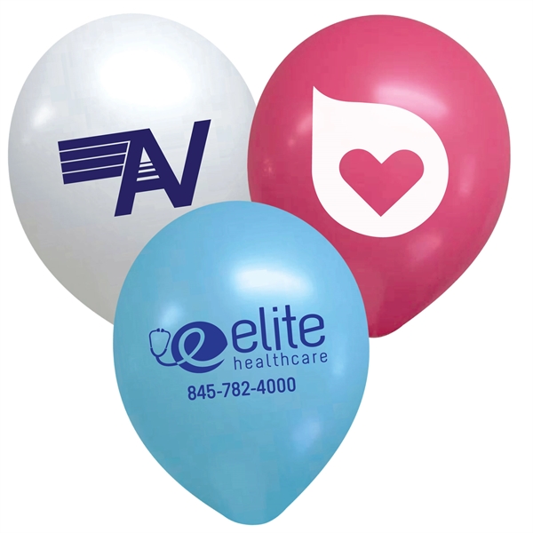 11"-12" Latex Party Balloons are an inexpensive way to throw a... from ASI 38195 Overnightline / Balloon House/Balloons Overnight