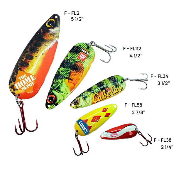 Pelican's Lures are full color double-sided imprint fishing lures.... from ASI 76797 Pelican Graphics / Pelican Lures