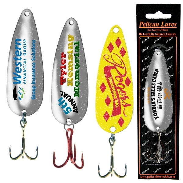 Pelican's Lures are full color double-sided imprint fishing lures.... from ASI 76797 Pelican Graphics / Pelican Lures