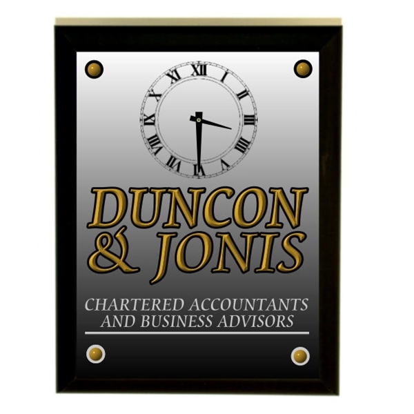 5/8" MDF plaques contain a glossy 4cp image with a black... from ASI 76797 Pelican Graphics / Pelican Lures