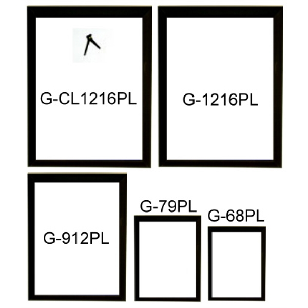 5/8" MDF plaques contain a glossy 4cp image with a black... from ASI 76797 Pelican Graphics / Pelican Lures