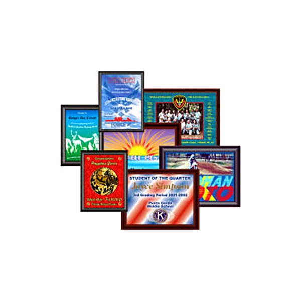 9" x 12" MDF plaques contain a glossy 4cp image with... from ASI 76797 Pelican Graphics / Pelican Lures