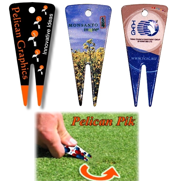 Golf divot tool.... from ASI 76797 Pelican Graphics / Pelican Lures