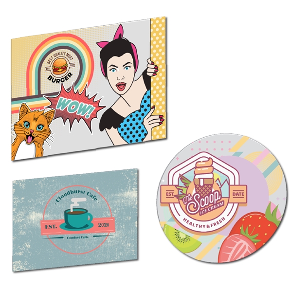 Glass cutting board - 11 3/4" round.... from ASI 76797 Pelican Graphics / Pelican Lures