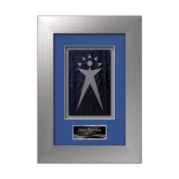 Stained Glass award framed in our exquisite Premier molding with your... from ASI 84592 St Regis Group / St Regis Crystal